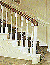 Stair brackets on stringers