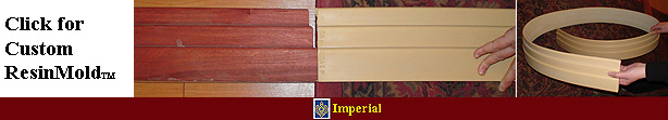 click for custom resinmold baseboard