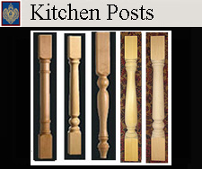 Kitchen Posts - custom and standard models