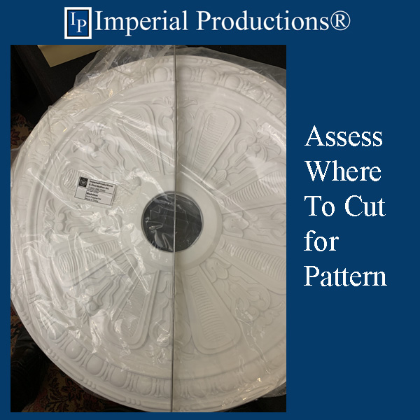 Assess where to cut the pattern