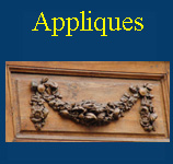 appliques for furniture and building components