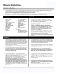 Load Bearing Column Instructions