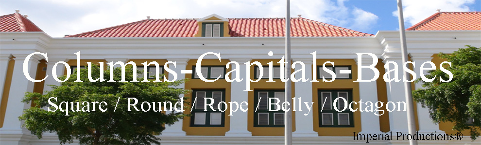 600 Plain and Classical columns, round and square, load bearing and decorative columns