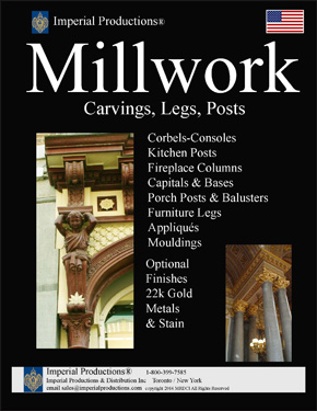 Millwork Catalog Carvings in US$