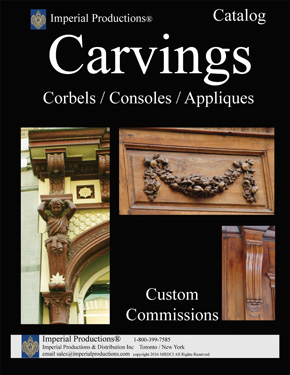 Carving Catalog with corbels, consoles, appliques, rosettes