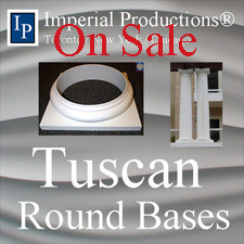 Tuscan Round Bases on sale