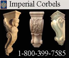 Imperial Corbels, Hardwood, GRG-NeoPlaster Corbels, ArchPolymer