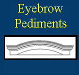 eyebrow pediments for doors and windows