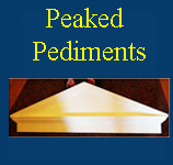 Peaked Pediments for doors and windows