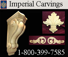 Carvings from Imperial, Corbels, Rosettes, Consoles, Appliques