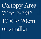 medallion for light fixtures with 8-1/8" and larger canopies