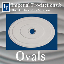Oval Collection of ceiling medallions
