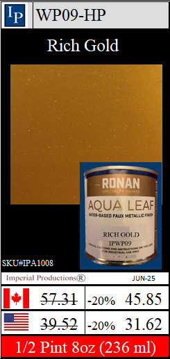 IPWP09-HP Rich Gold AquaLeaf