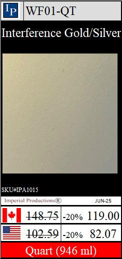 WF01 Interference Gold/Silver