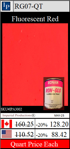 RG07 Fluorescent Red Quart