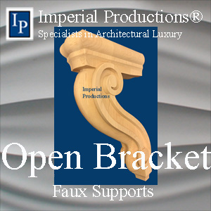 open bracket corbel collection