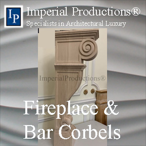 Fireplace and Bar Corbels
