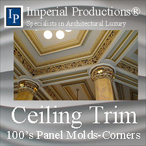 Boiserie Ceiling Trim