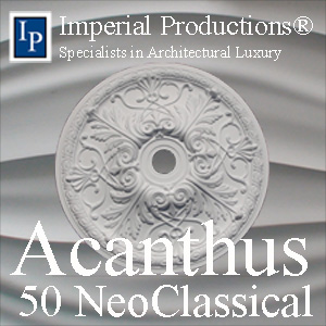 Acanthus NeoClassical Medallions