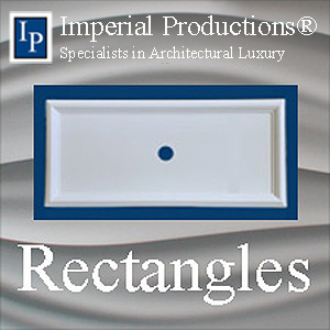 Rectangular shaped medallions