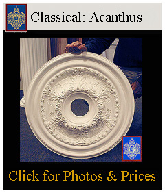 Classical Acanthus Ceiling Medallions
