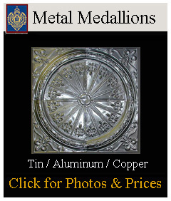 Create Spectacular Ceilings With Medallions Coffers Domes Tin