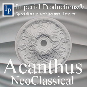 Acanthus NeoClassical Medallions