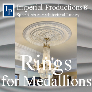 Rings to Expand Existing ceiling medallions