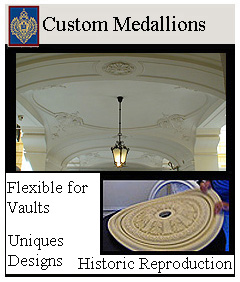 Custom Ceiling Medallions flexible resinmold for vaults