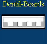 Dentil on board for facades