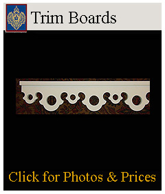 Gingerbread trimboards