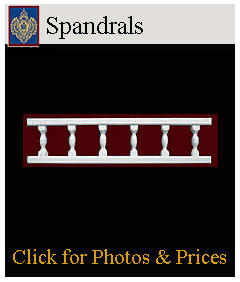 Gingerbread spandrals