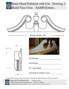 Ramshead Pediment Drawing 2